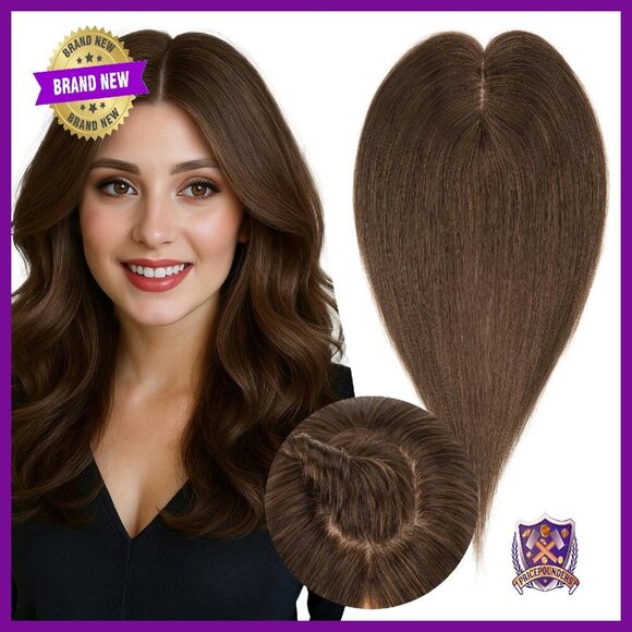 Real Human Hair Topper 10\